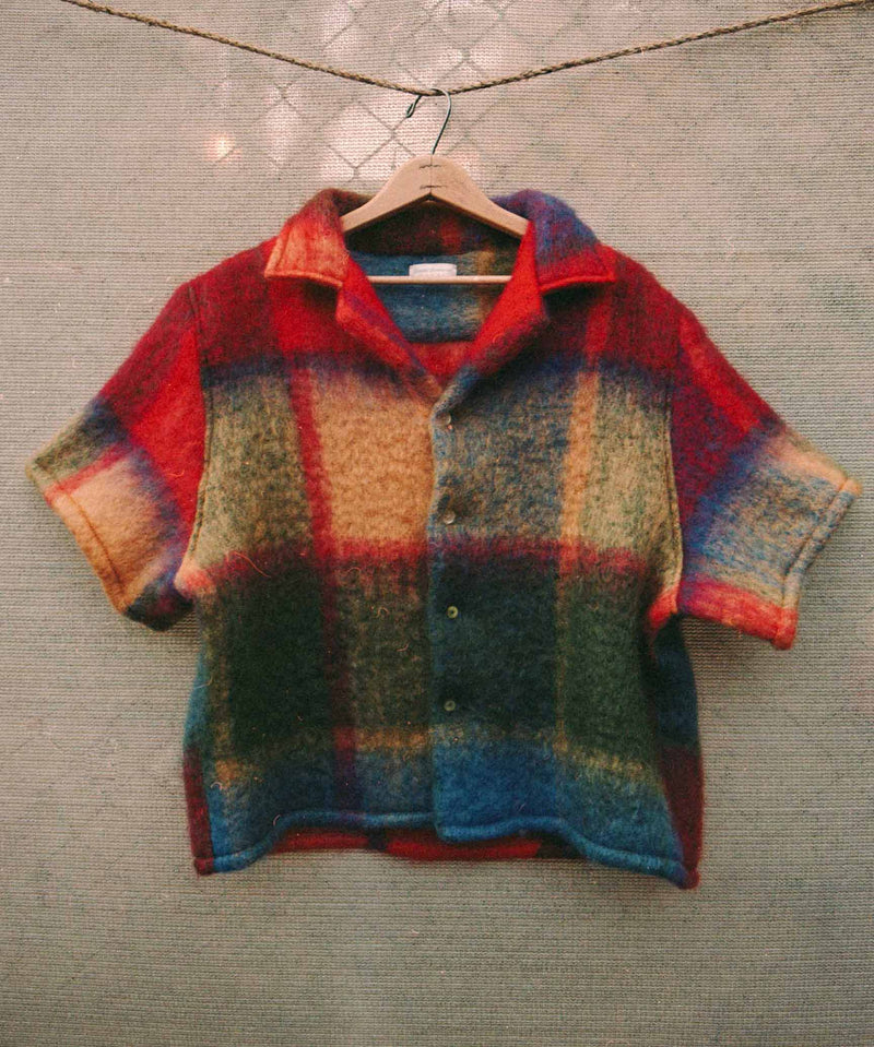 Mohair Blanket Camp Shirt