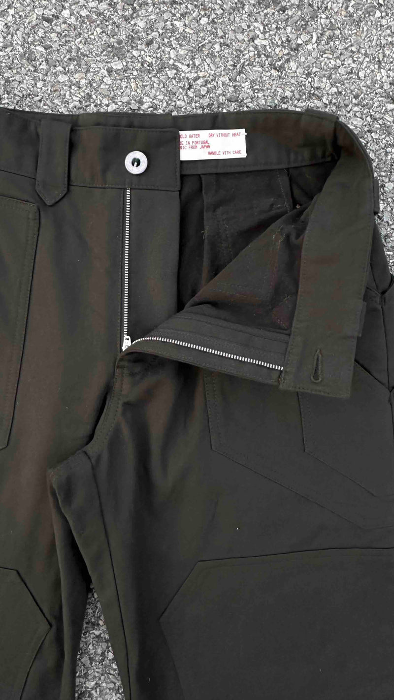 Brushed Utility Pocket Pant in Forest