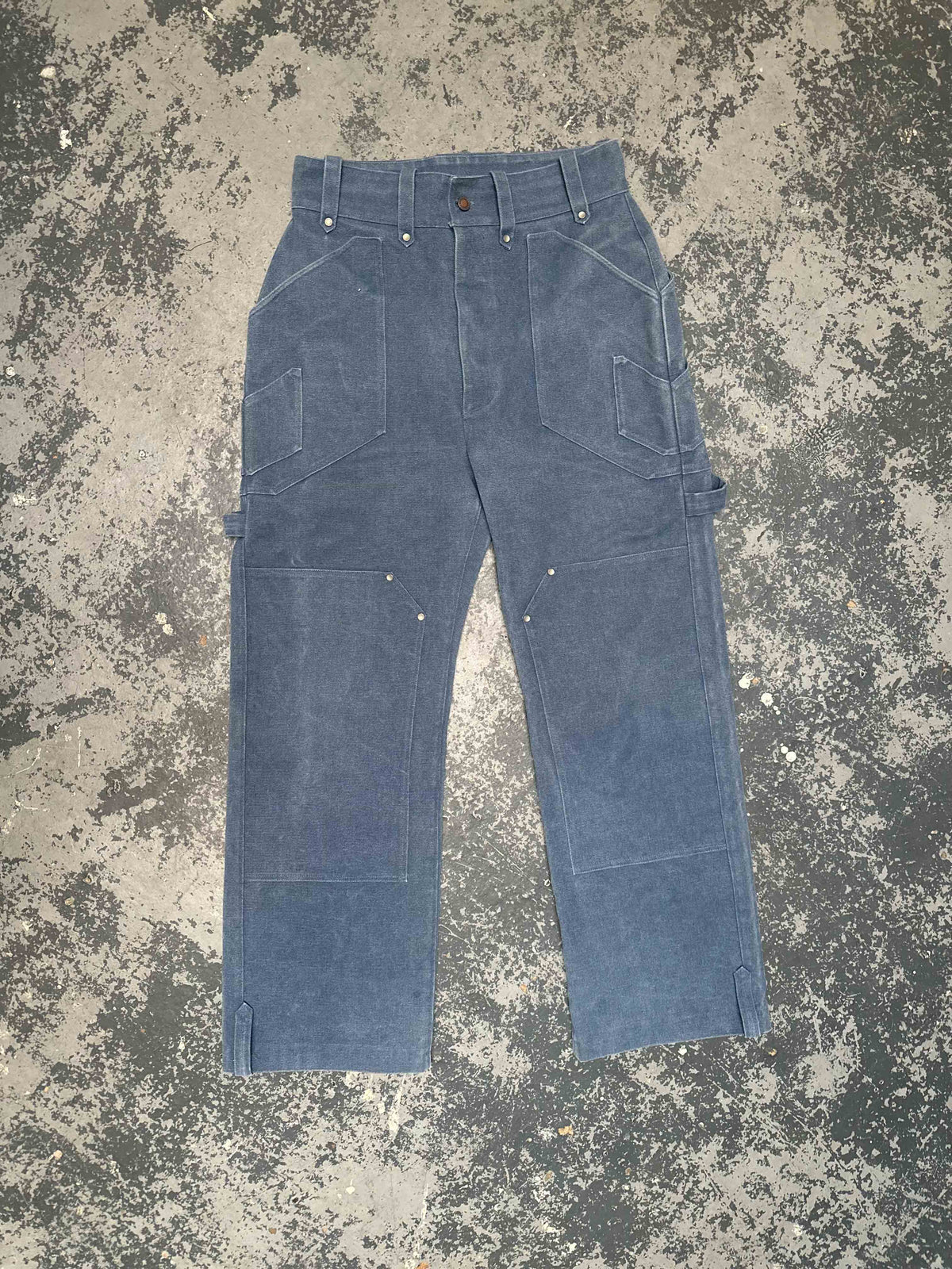 Stonewashed Utility Pocket Pant