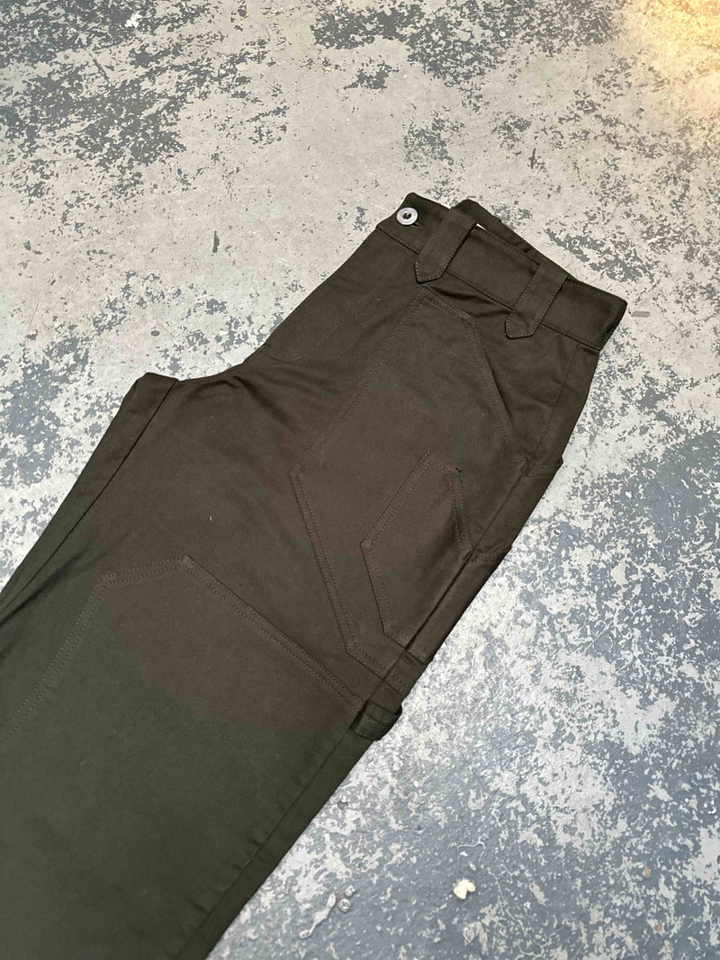 Brushed Utility Pocket Pant in Forest