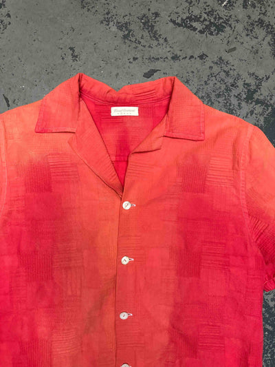Rose Wash Denim Camp Shirt