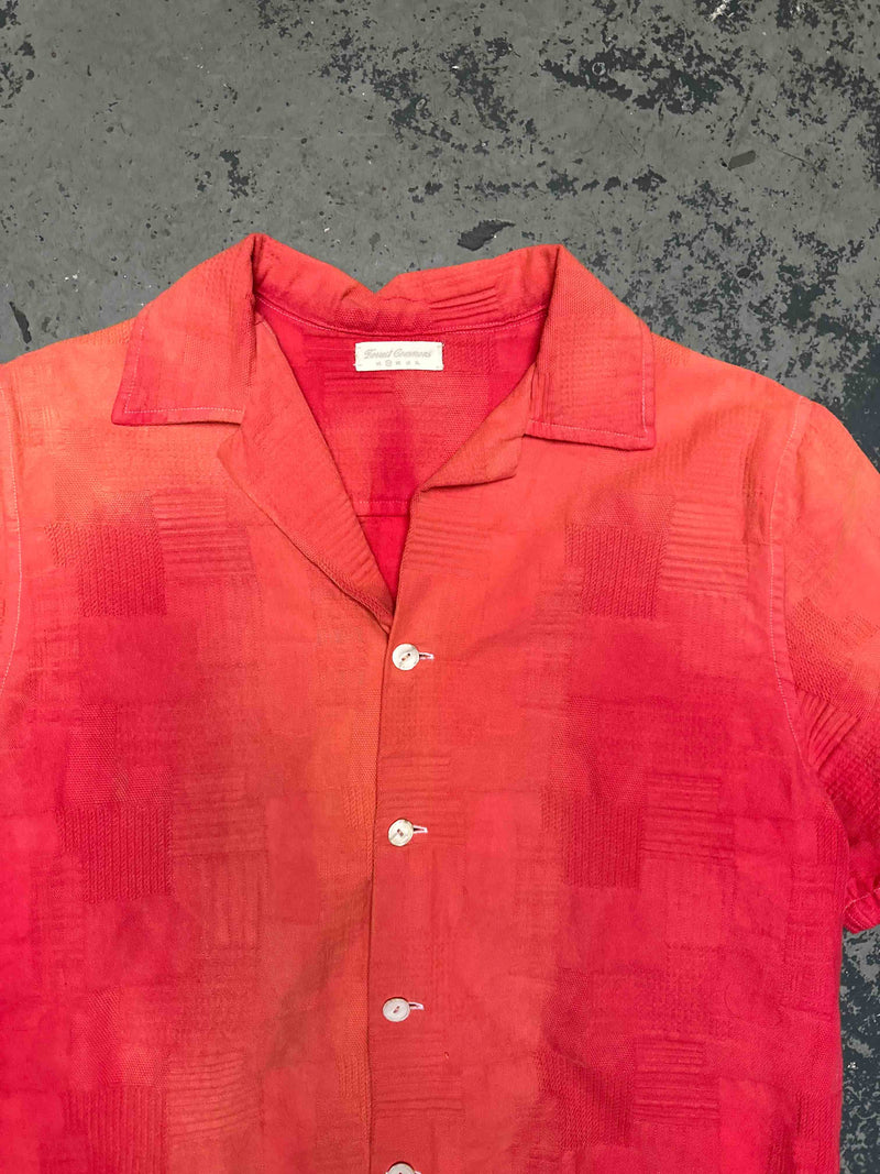 Rose Wash Denim Camp Shirt