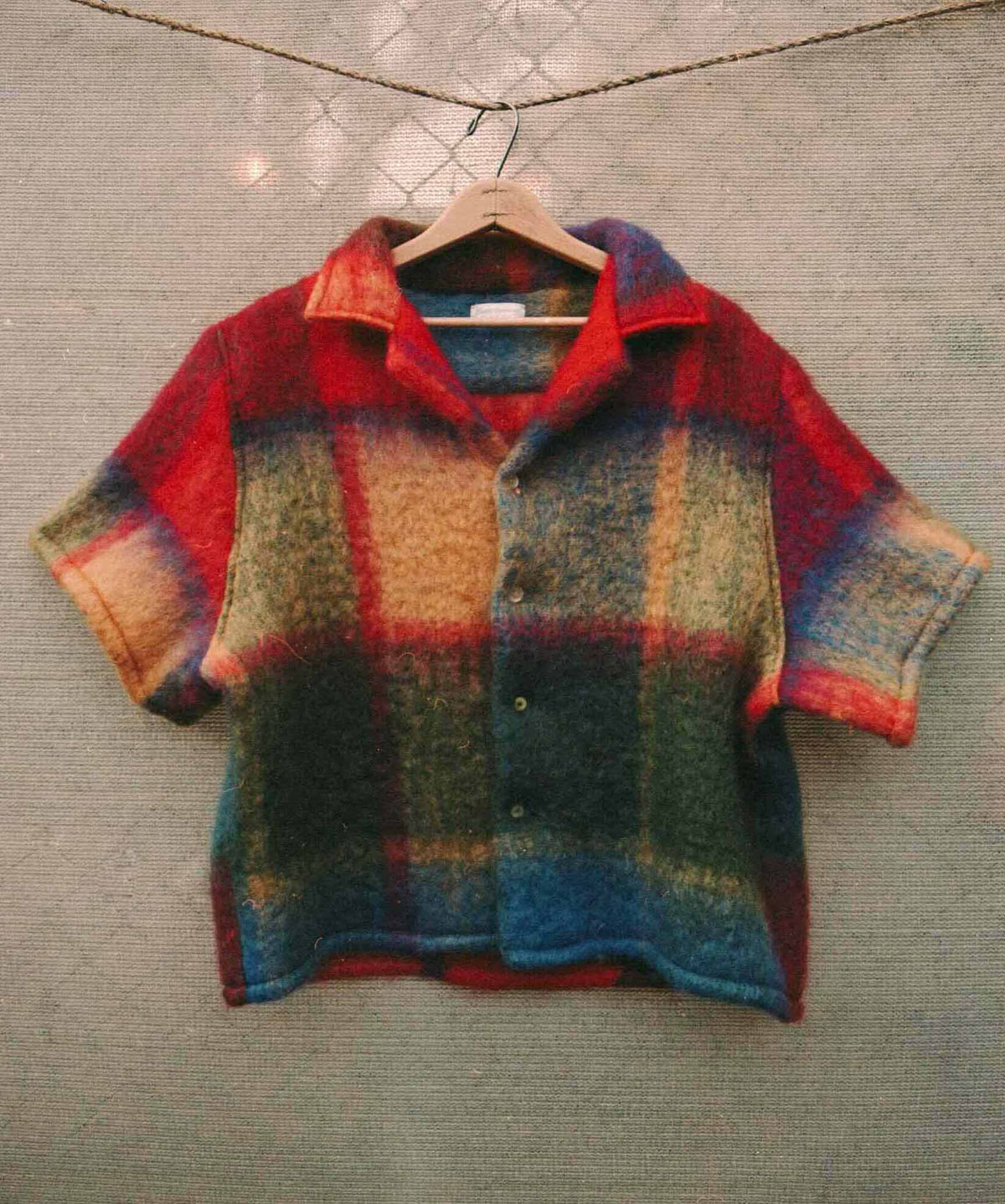 Mohair Blanket Camp Shirt