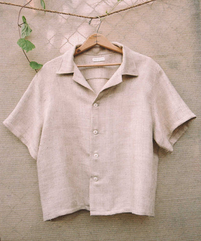 Burlap Camp Shirt