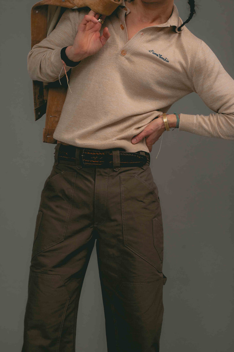 Ripstop Utility Pocket Pant in Cocoa