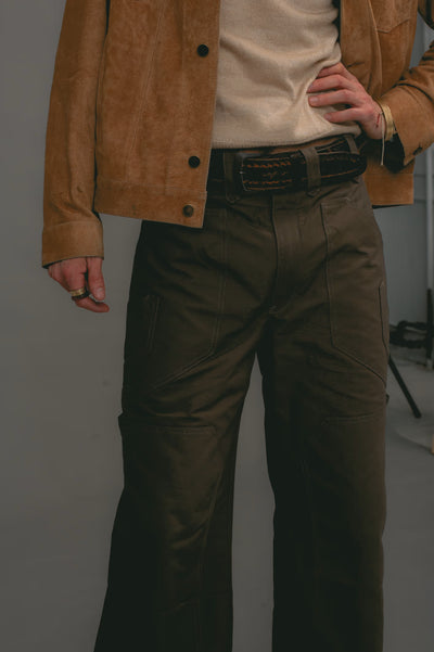 Ripstop Utility Pocket Pant in Cocoa