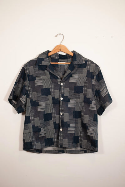 Denim Camp Shirt in Indigo