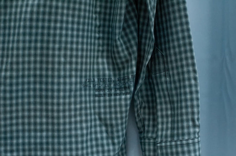 Flannel Shirt in Blue Checker